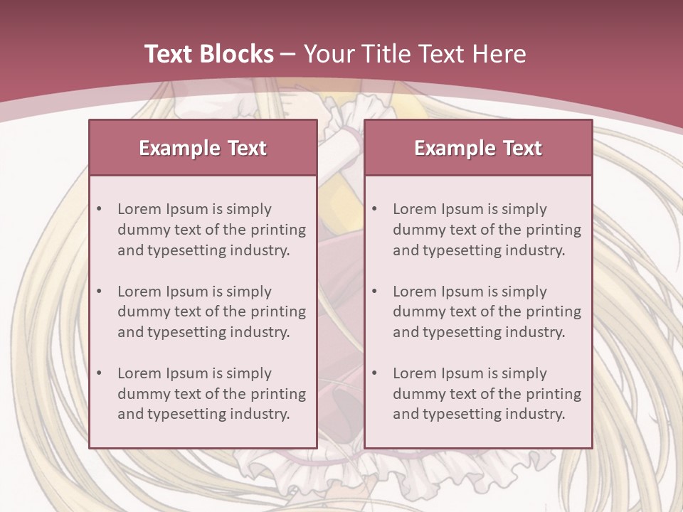 A Girl With Long Hair Is Sitting On The Ground PowerPoint Template