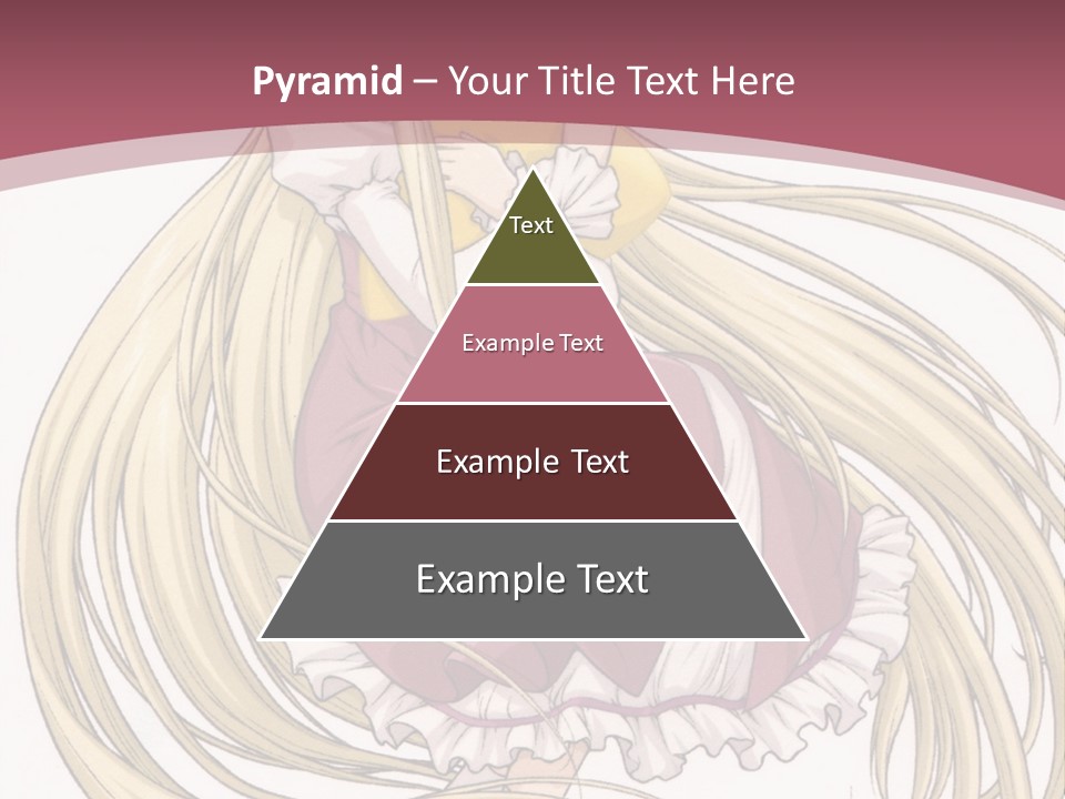 A Girl With Long Hair Is Sitting On The Ground PowerPoint Template