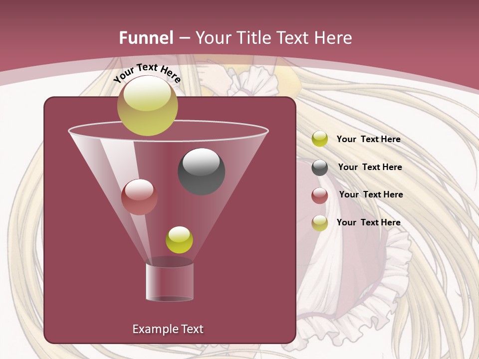 A Girl With Long Hair Is Sitting On The Ground PowerPoint Template