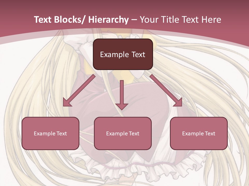 A Girl With Long Hair Is Sitting On The Ground PowerPoint Template