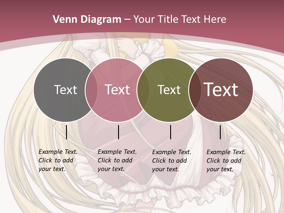 A Girl With Long Hair Is Sitting On The Ground PowerPoint Template