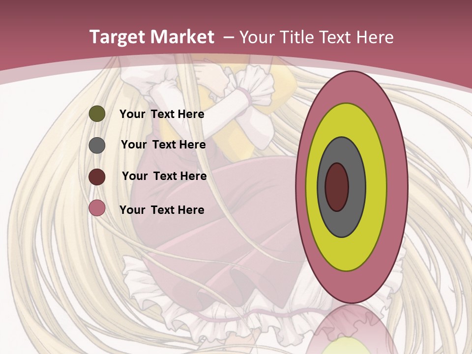 A Girl With Long Hair Is Sitting On The Ground PowerPoint Template