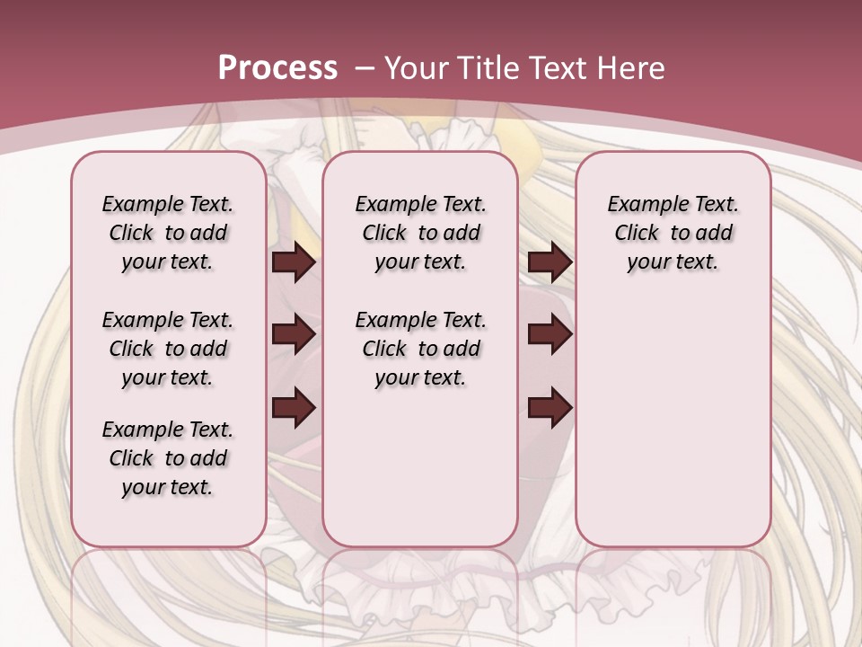 A Girl With Long Hair Is Sitting On The Ground PowerPoint Template