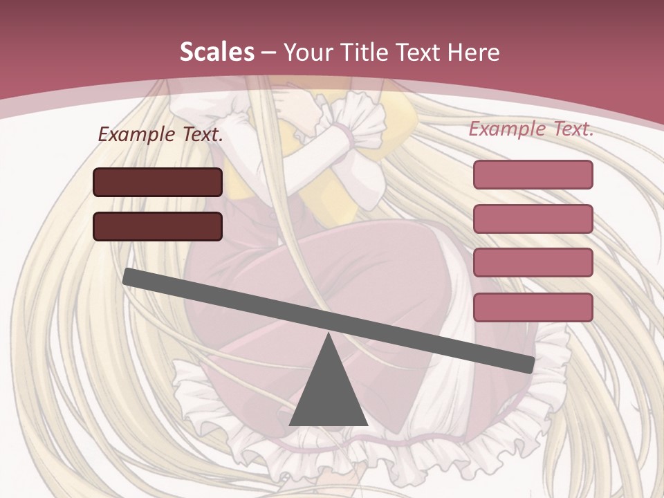 A Girl With Long Hair Is Sitting On The Ground PowerPoint Template