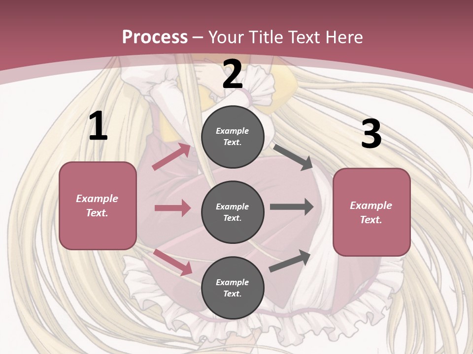 A Girl With Long Hair Is Sitting On The Ground PowerPoint Template