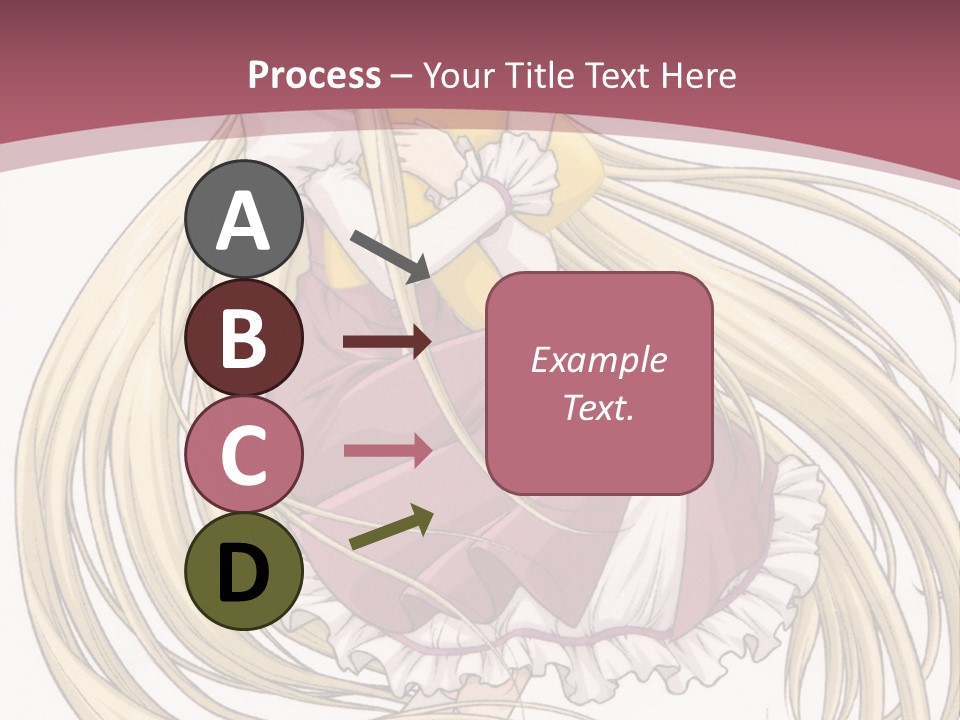 A Girl With Long Hair Is Sitting On The Ground PowerPoint Template