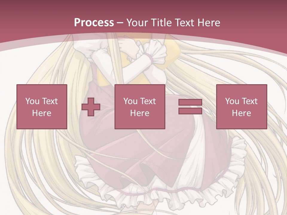 A Girl With Long Hair Is Sitting On The Ground PowerPoint Template