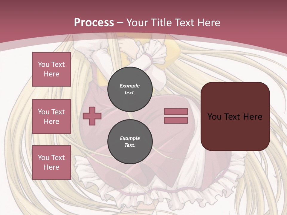 A Girl With Long Hair Is Sitting On The Ground PowerPoint Template