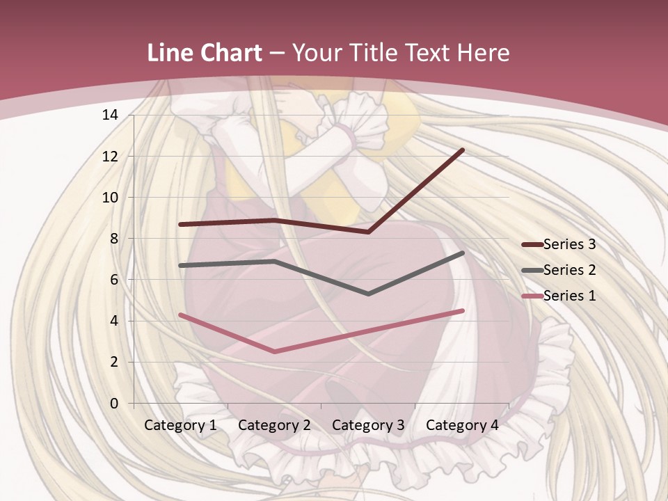 A Girl With Long Hair Is Sitting On The Ground PowerPoint Template