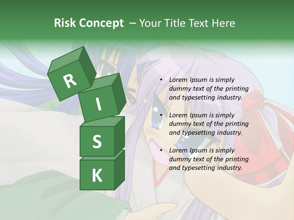 A Couple Of Anime Girls Hugging Each Other PowerPoint Template