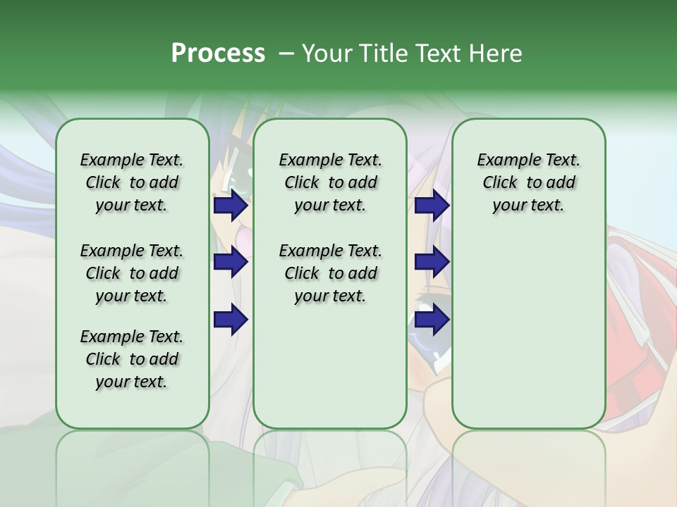 A Couple Of Anime Girls Hugging Each Other PowerPoint Template