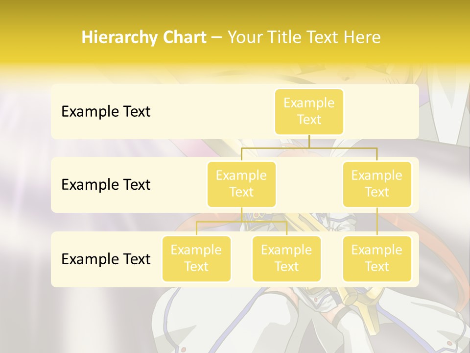 A Anime Character Holding A Sword With The Caption Name Of Presentation Company Name PowerPoint Template