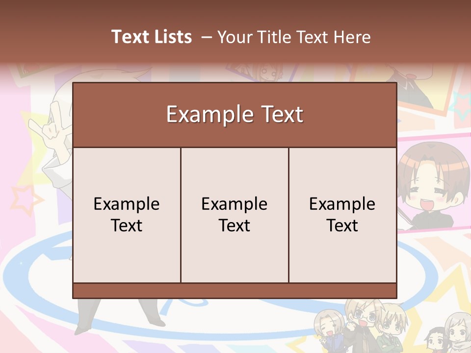 A Group Of People Standing In Front Of A Colorful Background PowerPoint Template