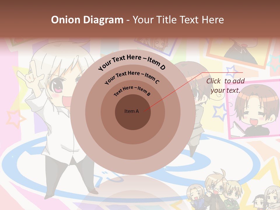 A Group Of People Standing In Front Of A Colorful Background PowerPoint Template