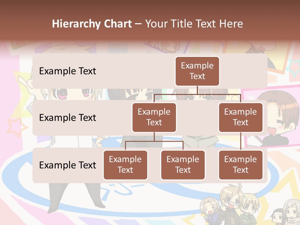 A Group Of People Standing In Front Of A Colorful Background PowerPoint Template