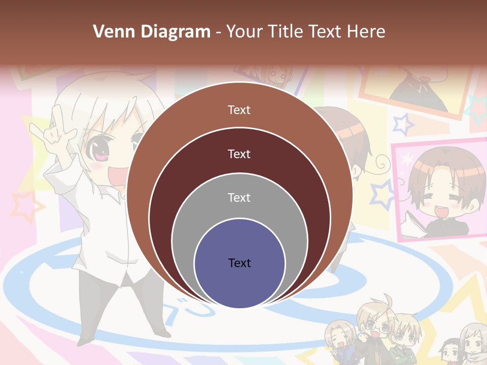 A Group Of People Standing In Front Of A Colorful Background PowerPoint Template