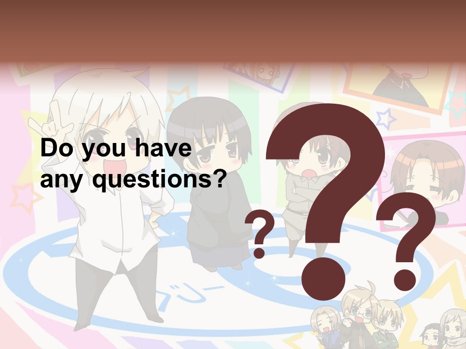 A Group Of People Standing In Front Of A Colorful Background PowerPoint Template