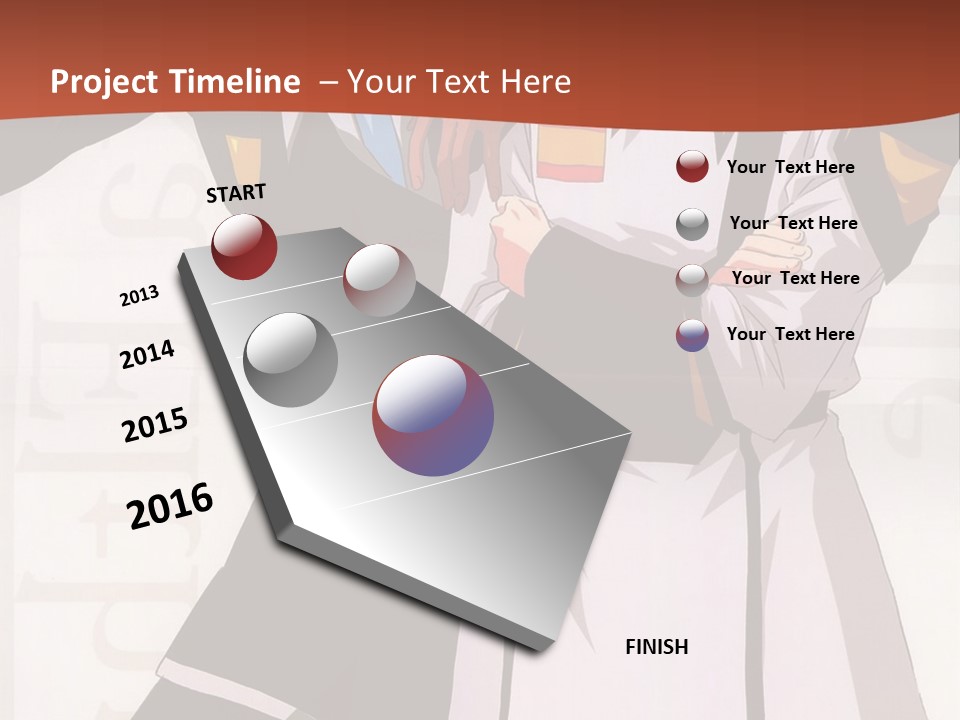 A Couple Of Anime Characters Standing Next To Each Other PowerPoint Template