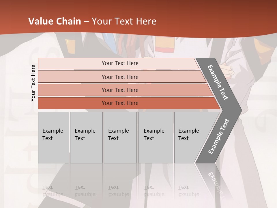 A Couple Of Anime Characters Standing Next To Each Other PowerPoint Template