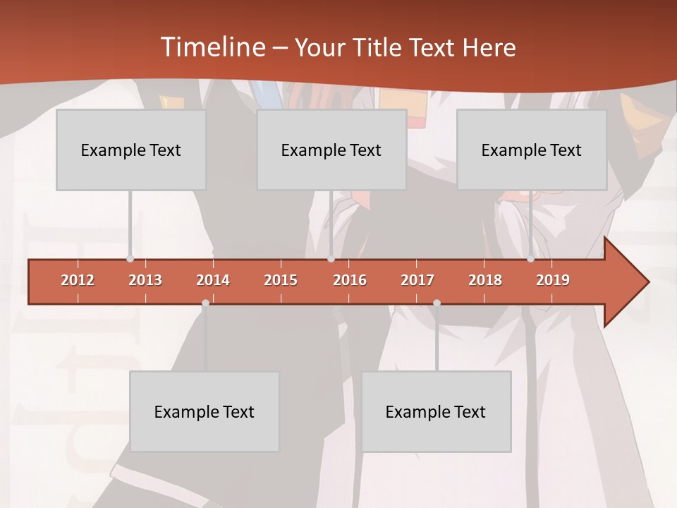 A Couple Of Anime Characters Standing Next To Each Other PowerPoint Template