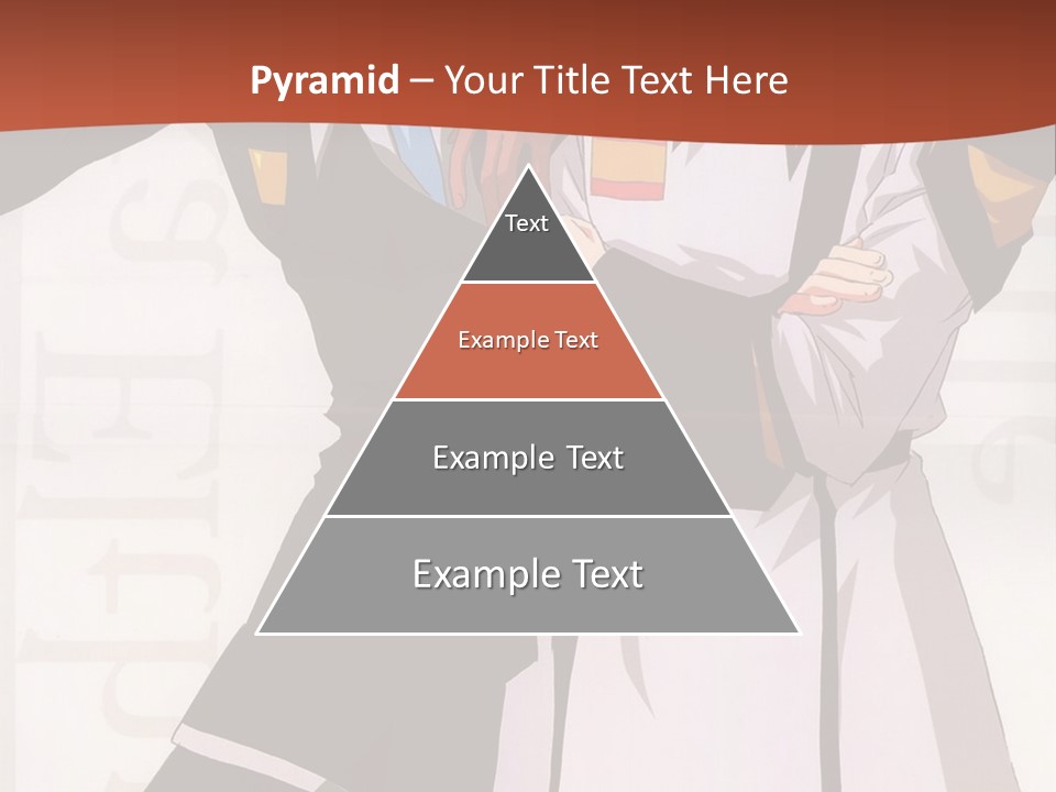 A Couple Of Anime Characters Standing Next To Each Other PowerPoint Template