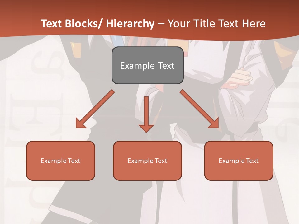 A Couple Of Anime Characters Standing Next To Each Other PowerPoint Template