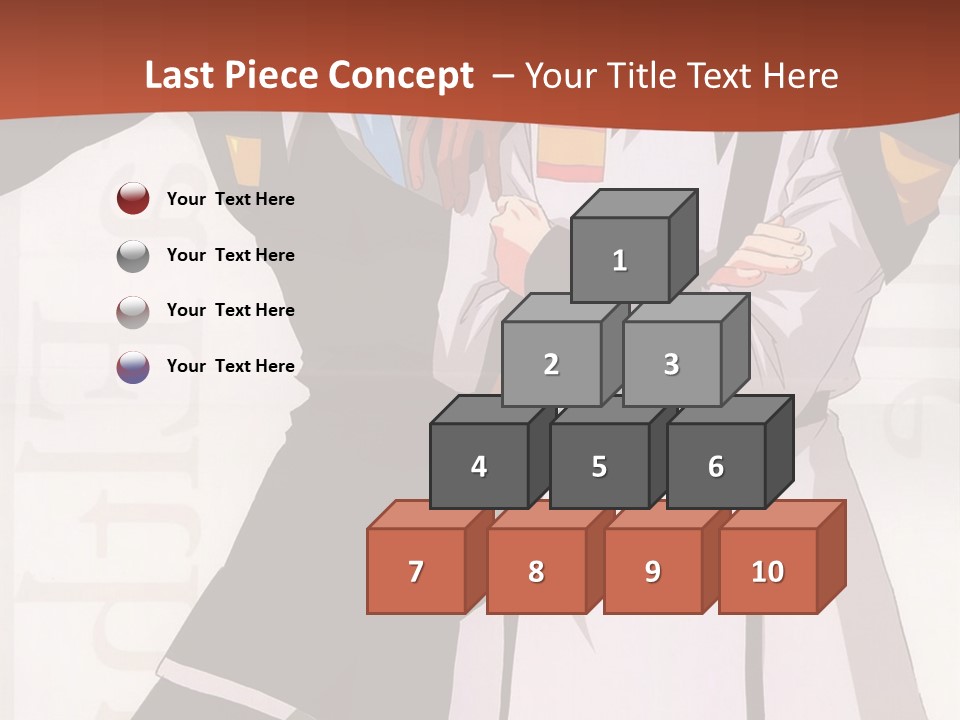 A Couple Of Anime Characters Standing Next To Each Other PowerPoint Template