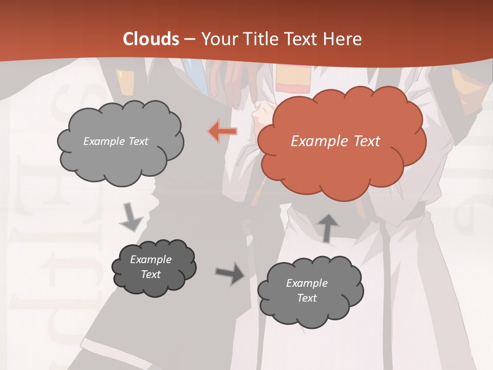 A Couple Of Anime Characters Standing Next To Each Other PowerPoint Template