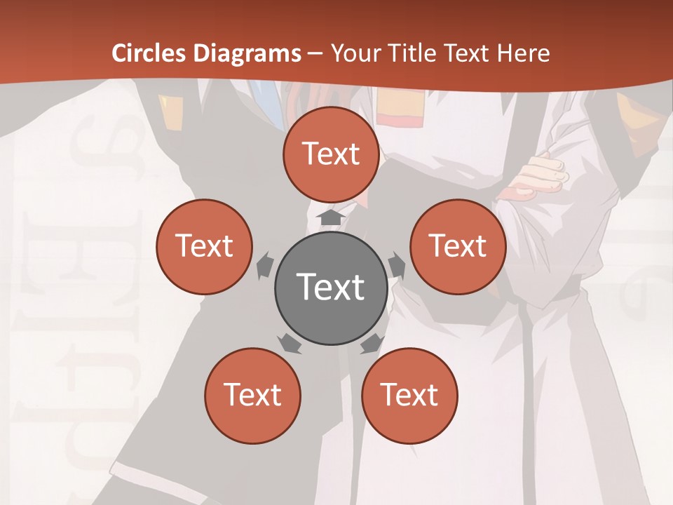 A Couple Of Anime Characters Standing Next To Each Other PowerPoint Template