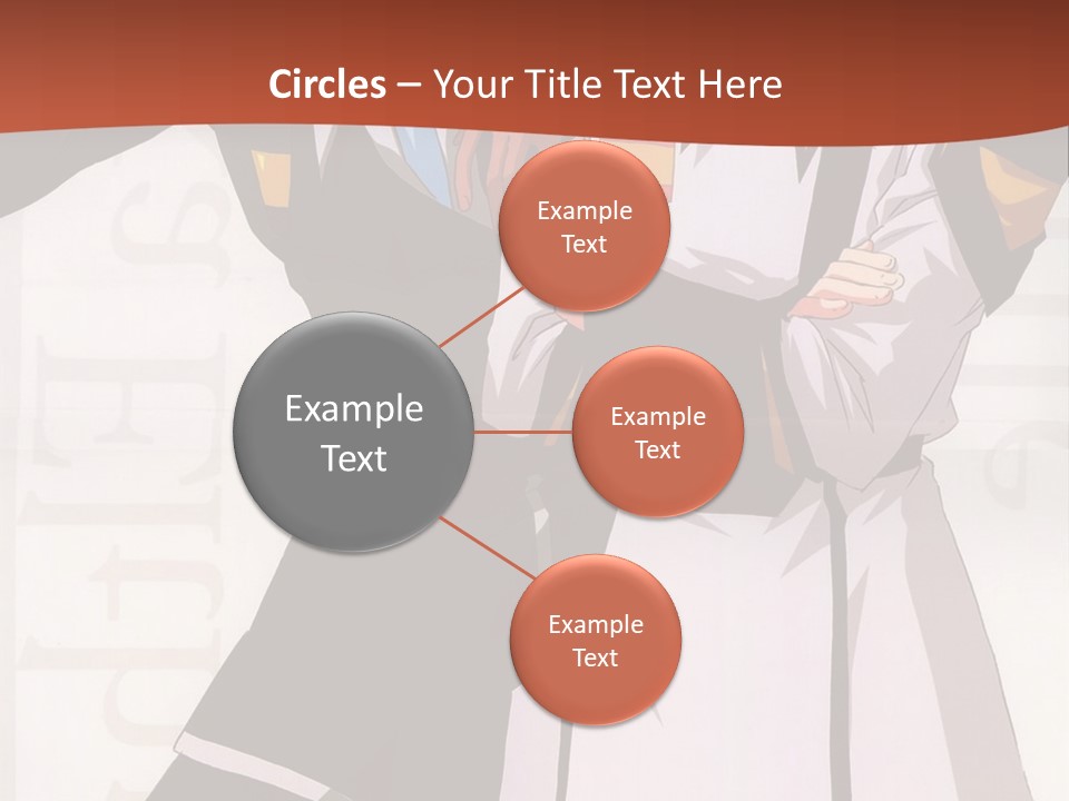 A Couple Of Anime Characters Standing Next To Each Other PowerPoint Template