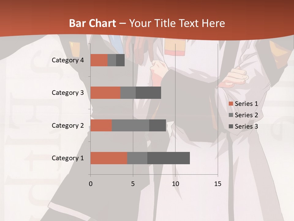 A Couple Of Anime Characters Standing Next To Each Other PowerPoint Template