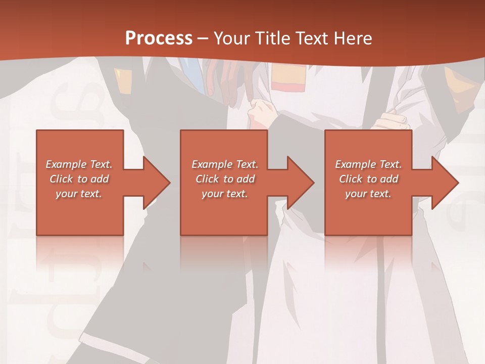 A Couple Of Anime Characters Standing Next To Each Other PowerPoint Template