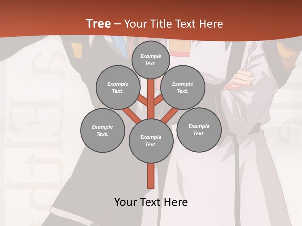 A Couple Of Anime Characters Standing Next To Each Other PowerPoint Template