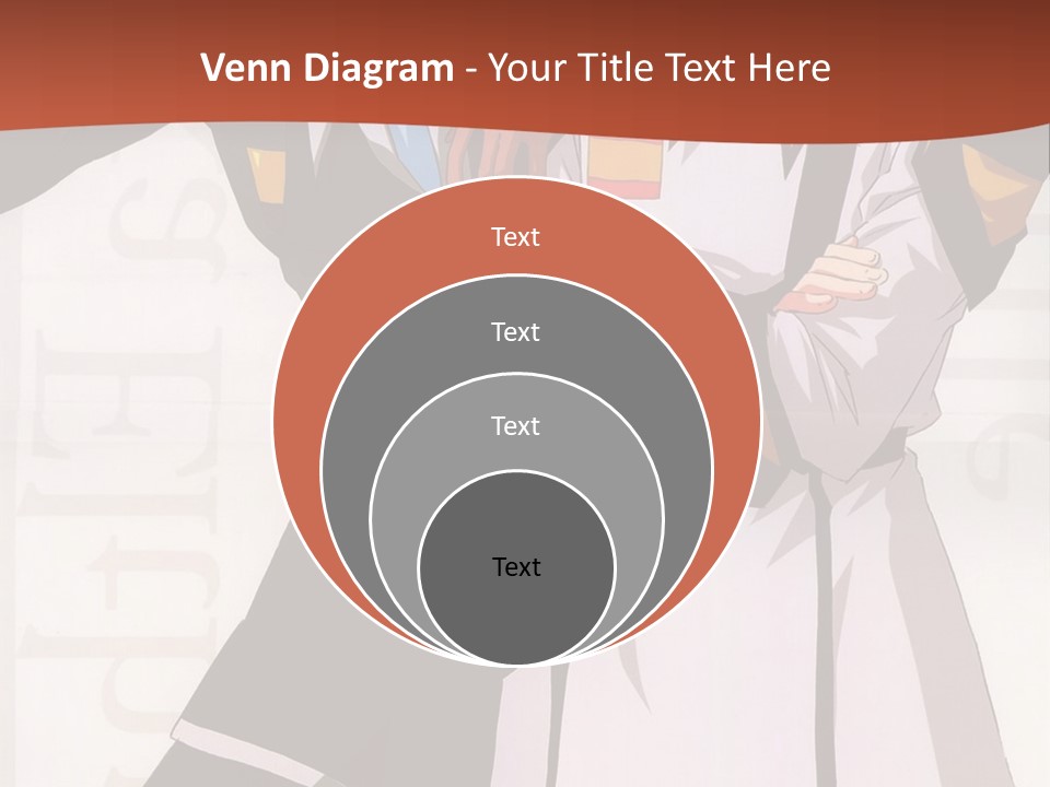 A Couple Of Anime Characters Standing Next To Each Other PowerPoint Template