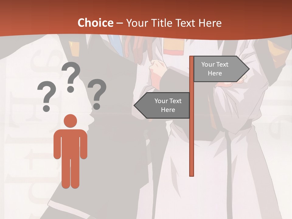 A Couple Of Anime Characters Standing Next To Each Other PowerPoint Template