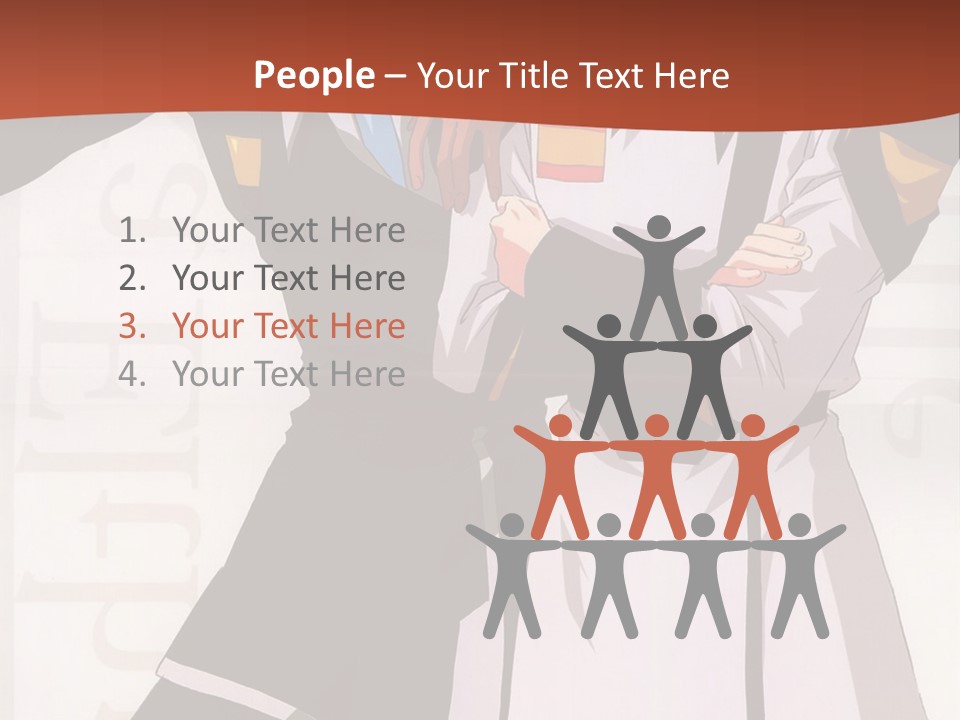 A Couple Of Anime Characters Standing Next To Each Other PowerPoint Template