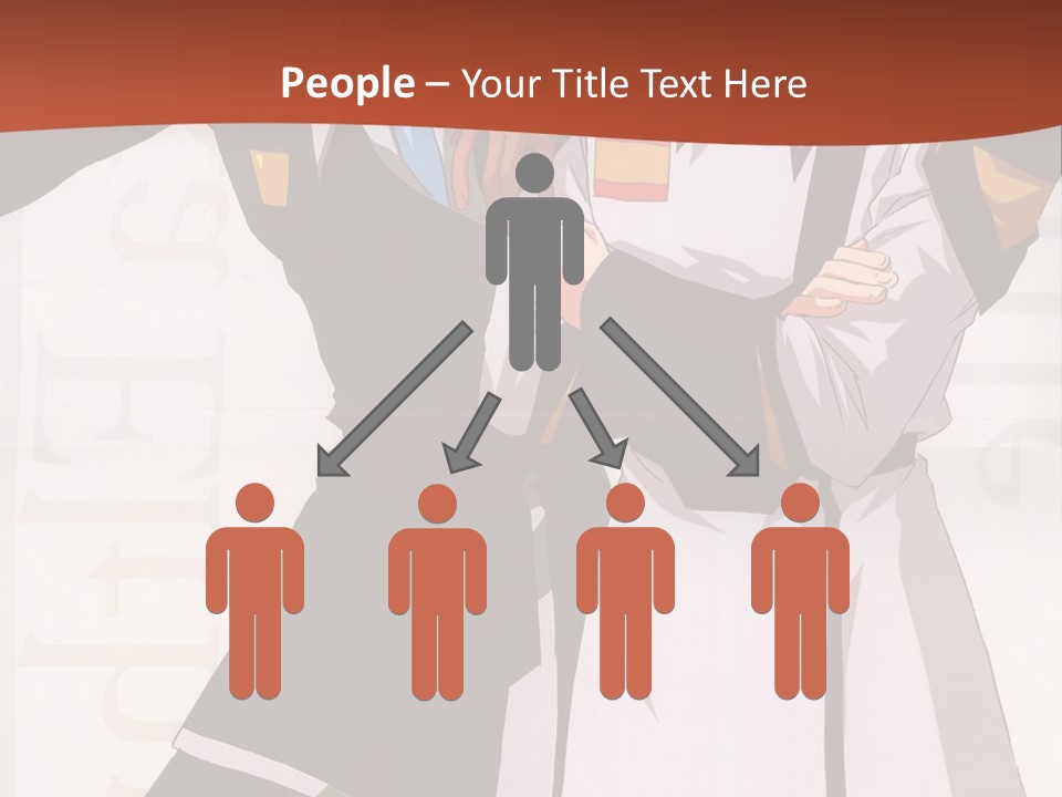 A Couple Of Anime Characters Standing Next To Each Other PowerPoint Template