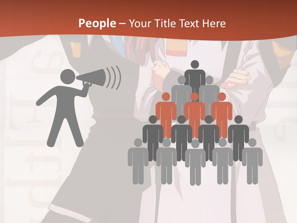 A Couple Of Anime Characters Standing Next To Each Other PowerPoint Template