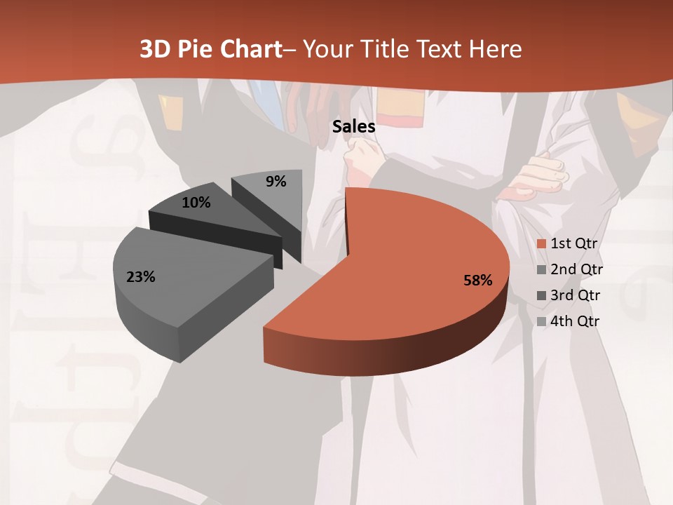 A Couple Of Anime Characters Standing Next To Each Other PowerPoint Template