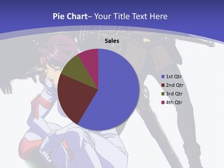 A Couple Of Anime Characters Standing Next To Each Other PowerPoint Template