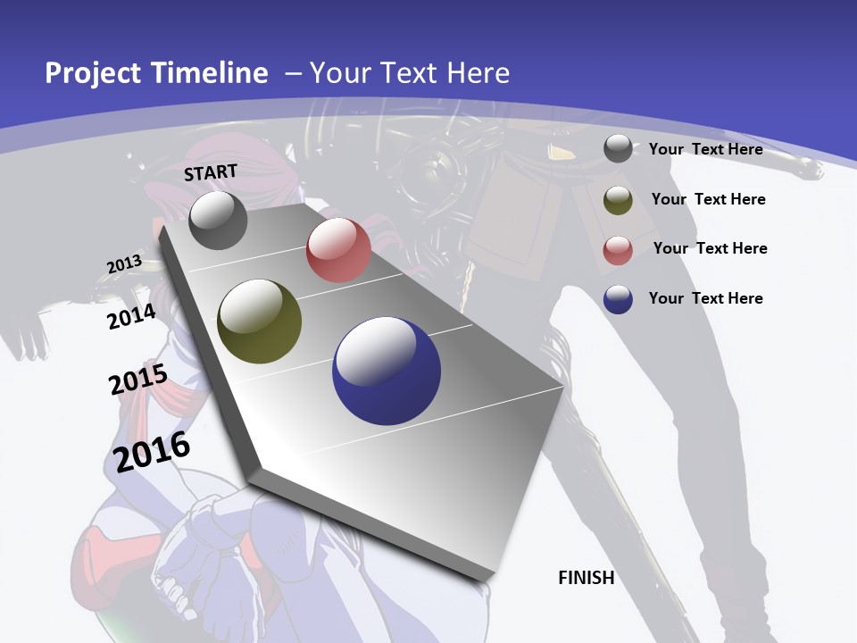 A Couple Of Anime Characters Standing Next To Each Other PowerPoint Template