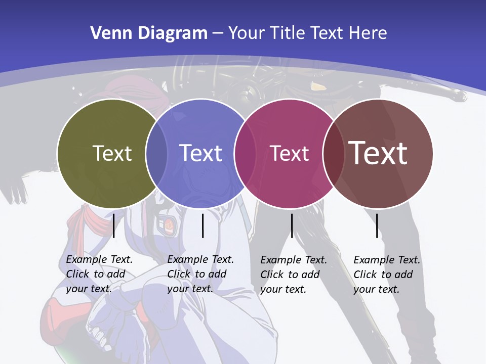A Couple Of Anime Characters Standing Next To Each Other PowerPoint Template