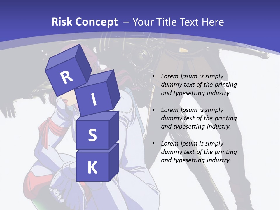 A Couple Of Anime Characters Standing Next To Each Other PowerPoint Template