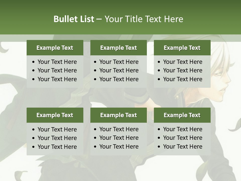 A Couple Of People That Are Standing In The Grass PowerPoint Template