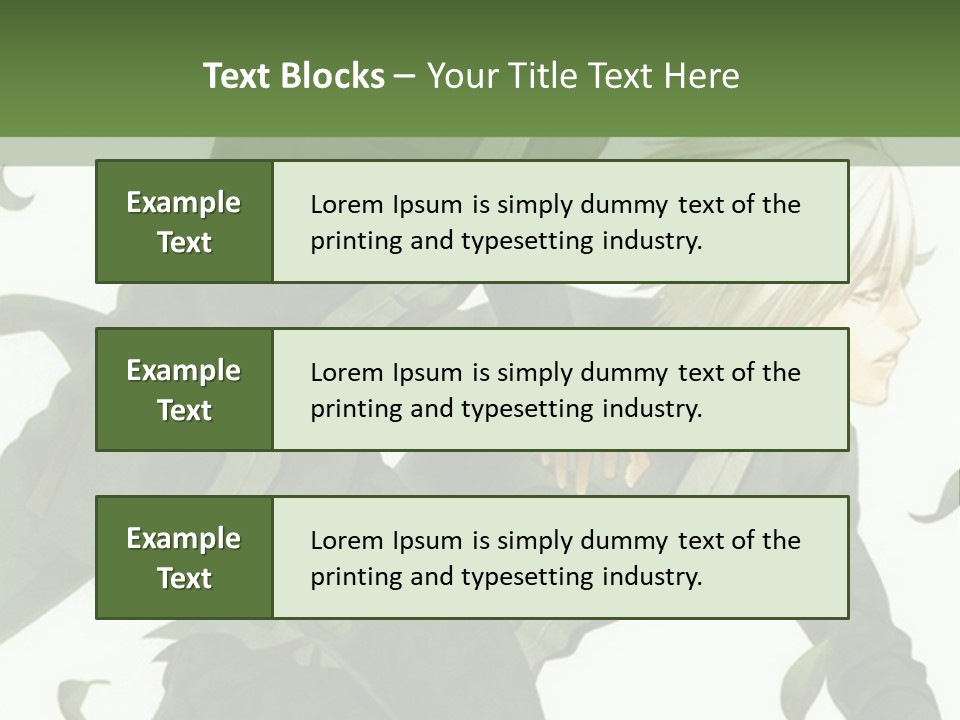 A Couple Of People That Are Standing In The Grass PowerPoint Template