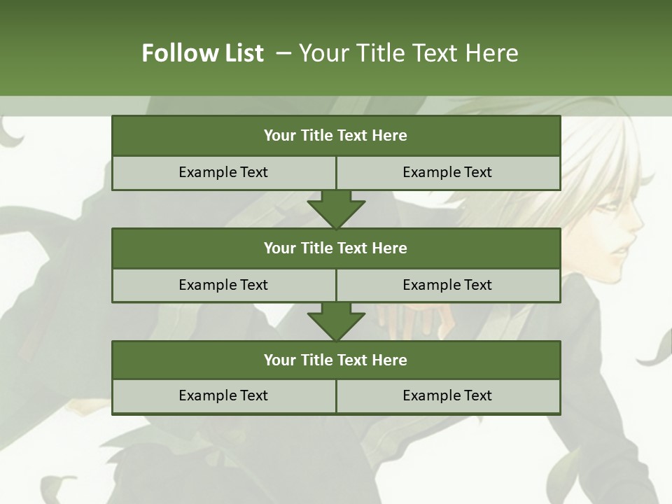 A Couple Of People That Are Standing In The Grass PowerPoint Template