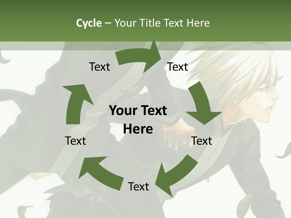 A Couple Of People That Are Standing In The Grass PowerPoint Template