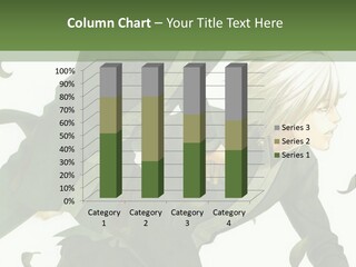 A Couple Of People That Are Standing In The Grass PowerPoint Template