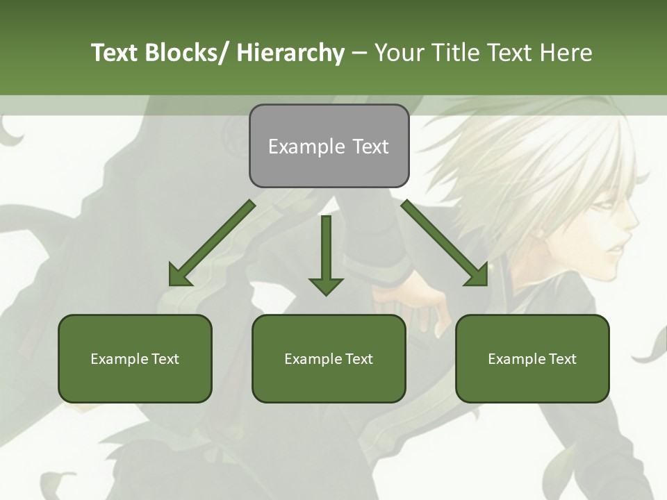 A Couple Of People That Are Standing In The Grass PowerPoint Template