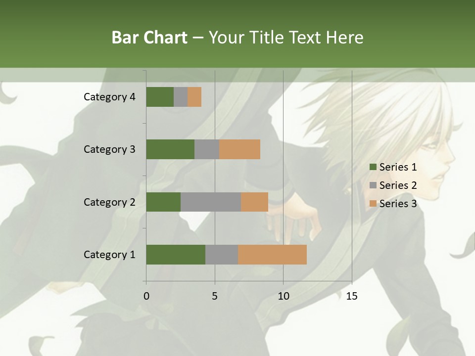 A Couple Of People That Are Standing In The Grass PowerPoint Template